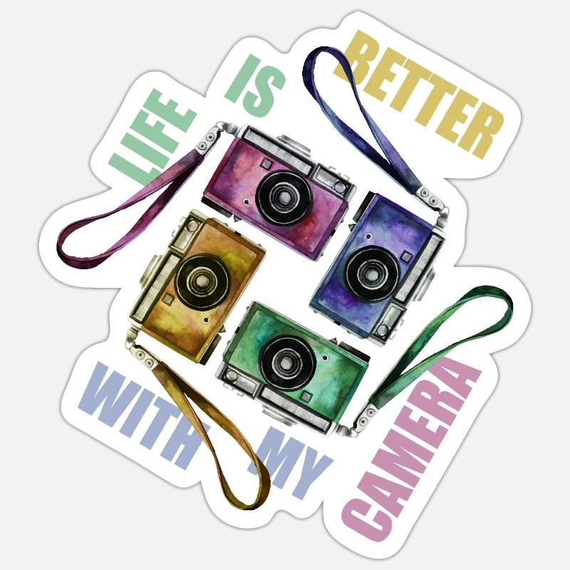 Sticker Größe S (10 x 10 cm) - 