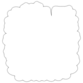 Love at First Woof - Sticker size S (10 x 10 cm) - white matte - Front