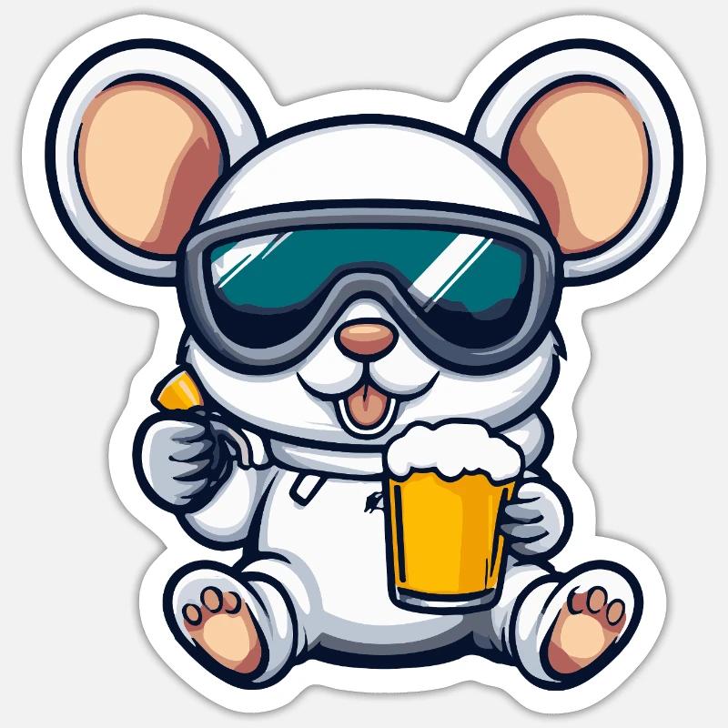 Sticker Größe S (10 x 10 cm) - 