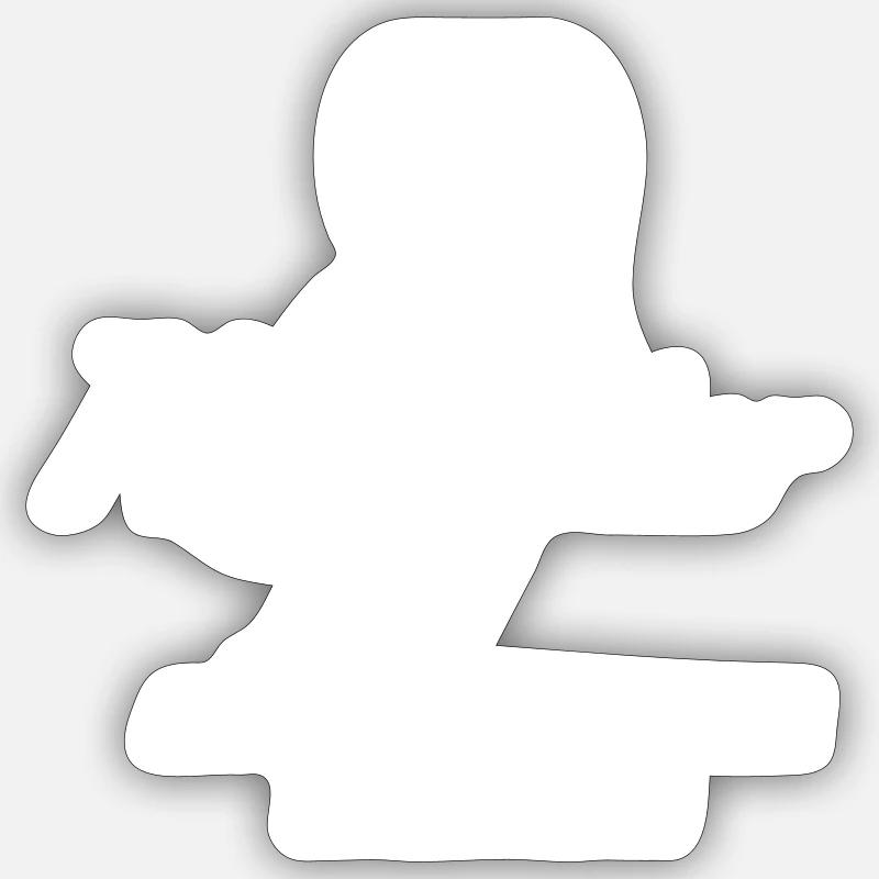 Sticker taille S (10 x 10 cm) - 