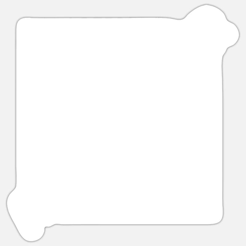 Le métier de pharmacien - Sticker taille S (10 x 10 cm) - blanc mat