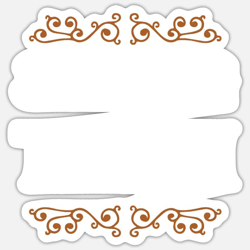 Skiing Crew - Sticker size S (10 x 10 cm) - white matte