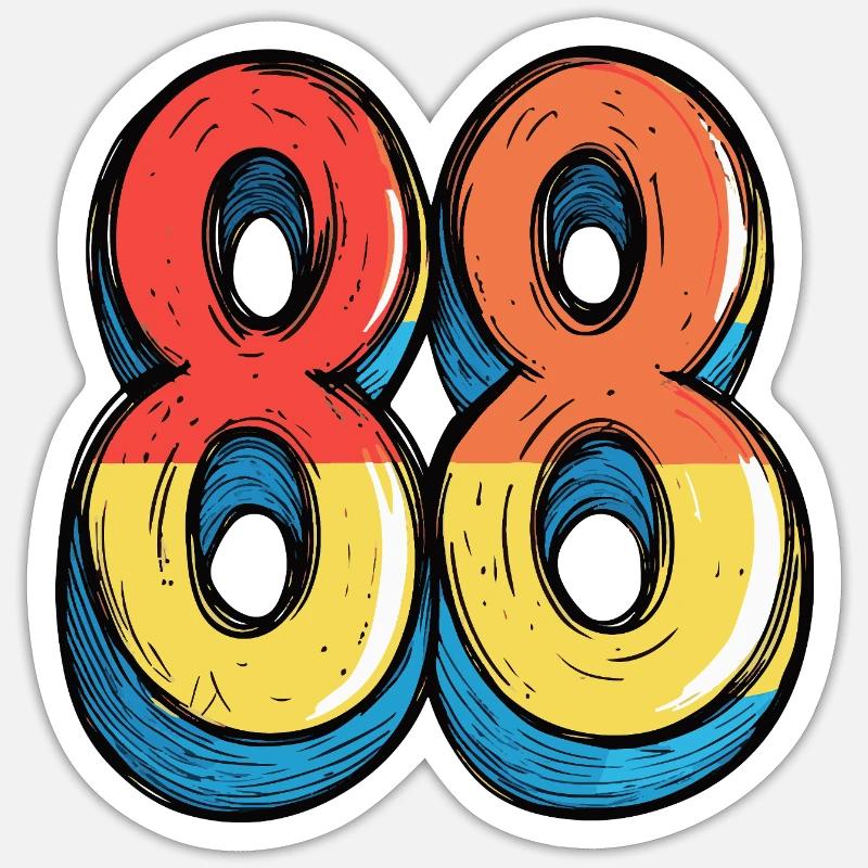 Sticker Größe S (10 x 10 cm) - 
