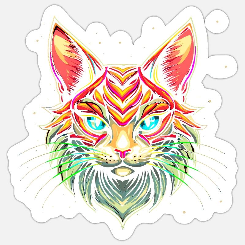 Sticker taille S (10 x 10 cm) - 