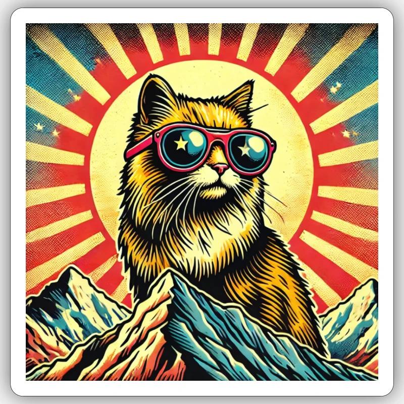 Sticker taille S (10 x 10 cm) - 