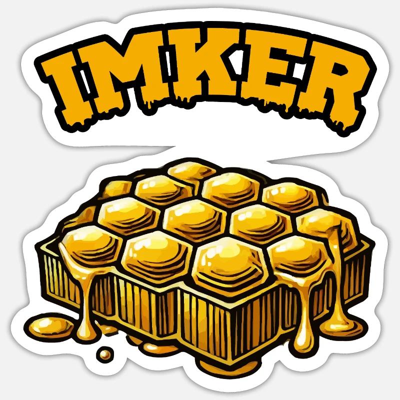 Sticker Größe S (10 x 10 cm) - 