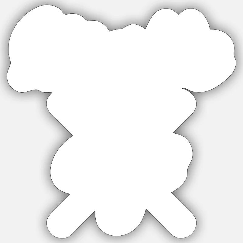 Sticker Größe S (10 x 10 cm) - 