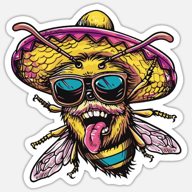 Sticker taille S (10 x 10 cm) - 