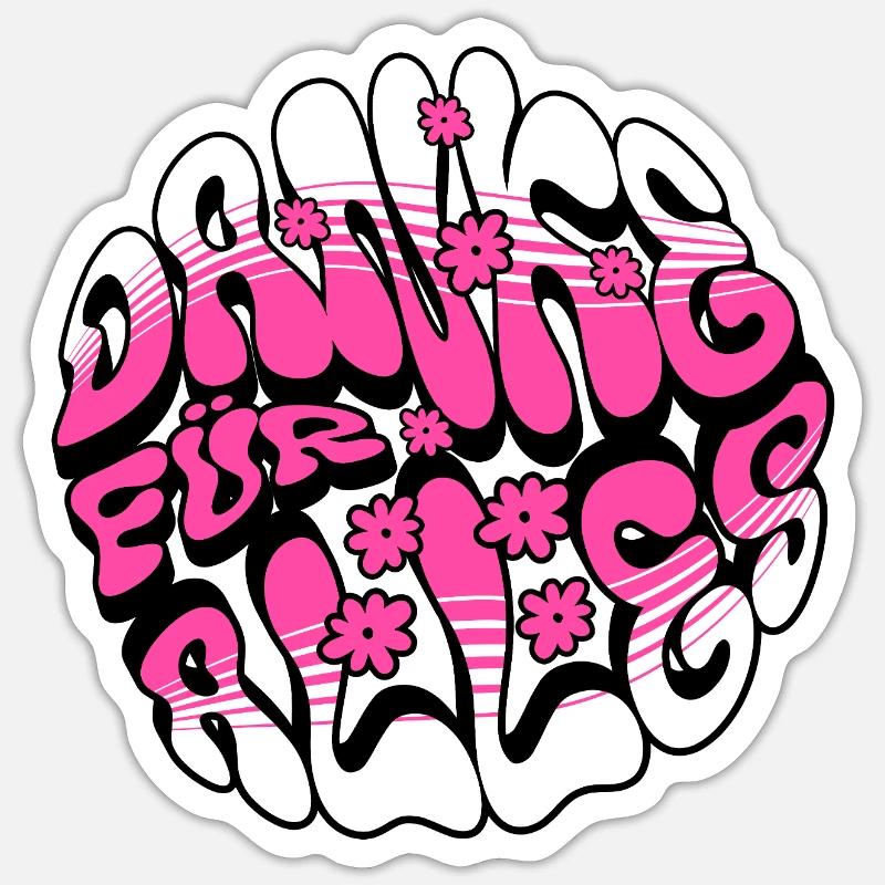 Sticker Größe S (10 x 10 cm) - 