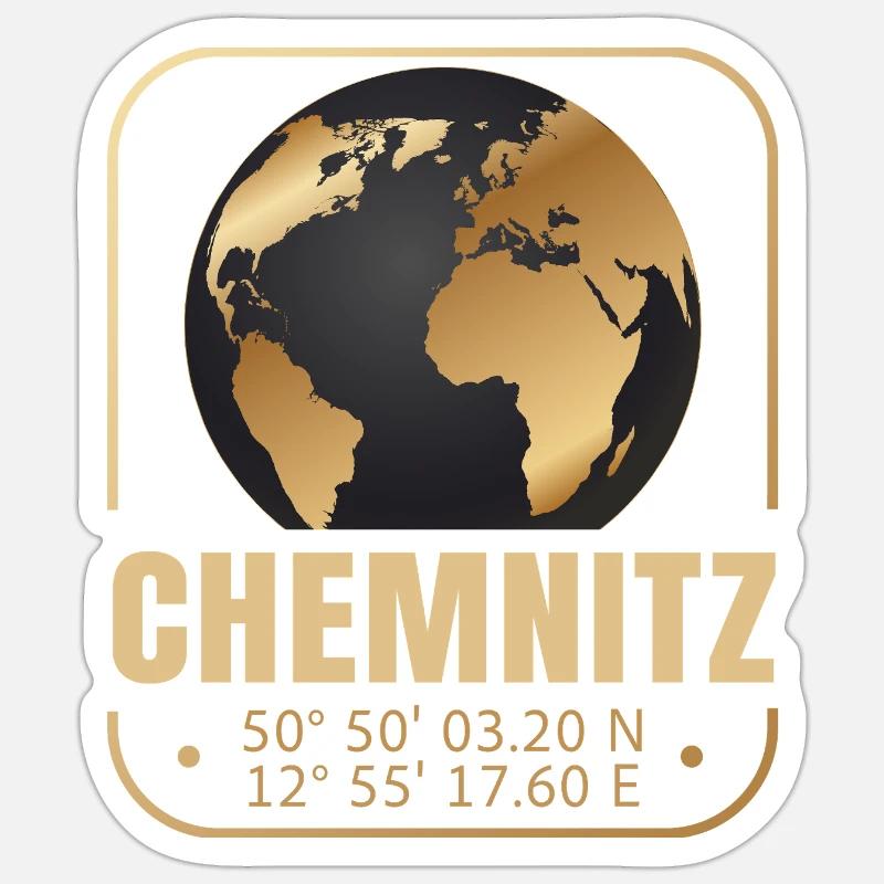 Chemnitz Sticker Größe S (10 x 10 cm)