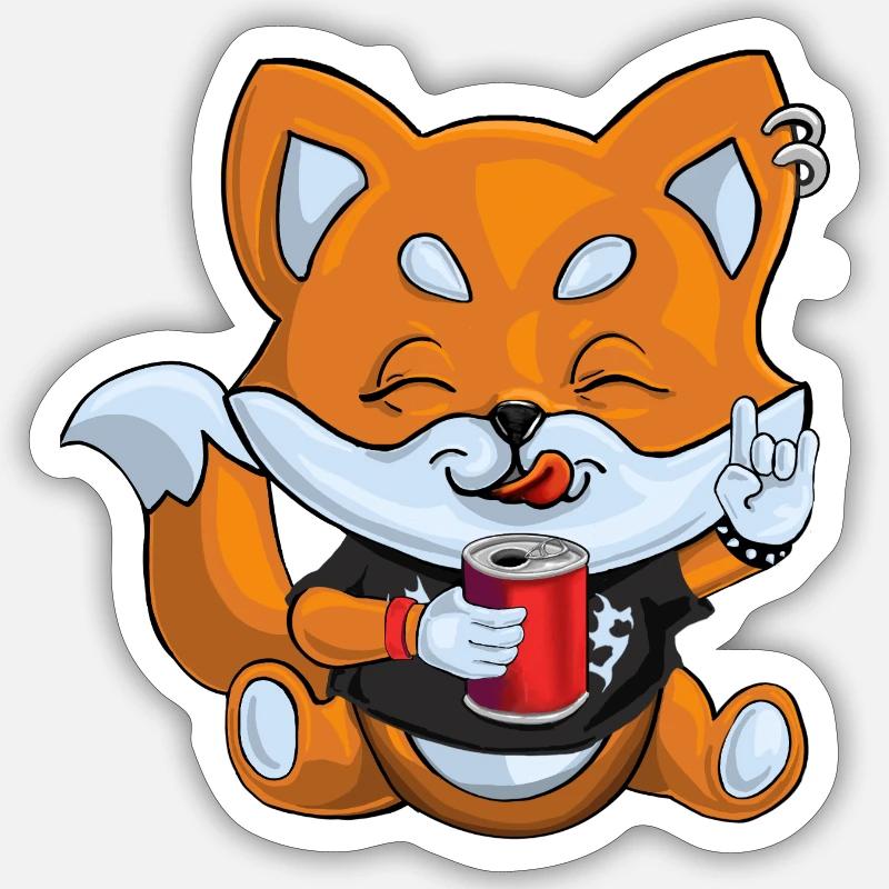 Sticker Größe S (10 x 10 cm) - 