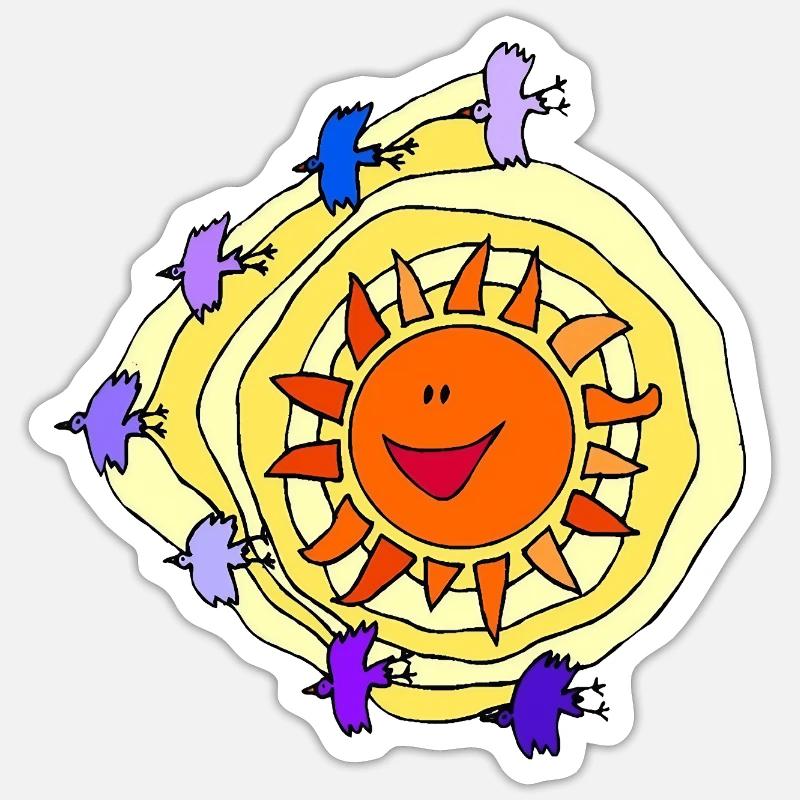 Sticker taille S (10 x 10 cm) - 