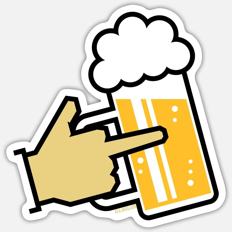Sticker taille S (10 x 10 cm) - 