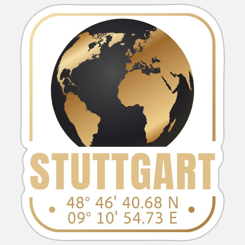 Stuttgart Sticker Größe S (10 x 10 cm)