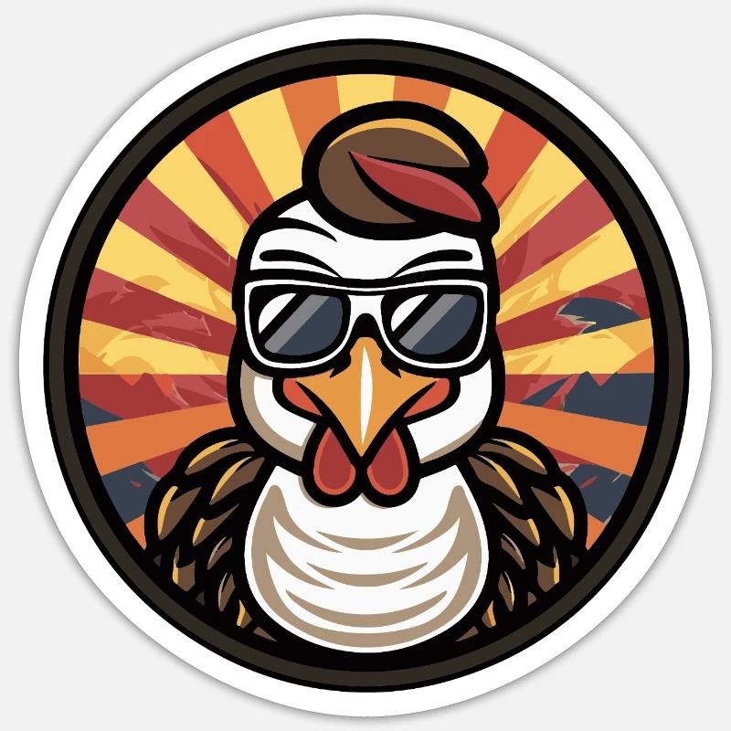 Sticker Größe S (10 x 10 cm) - 
