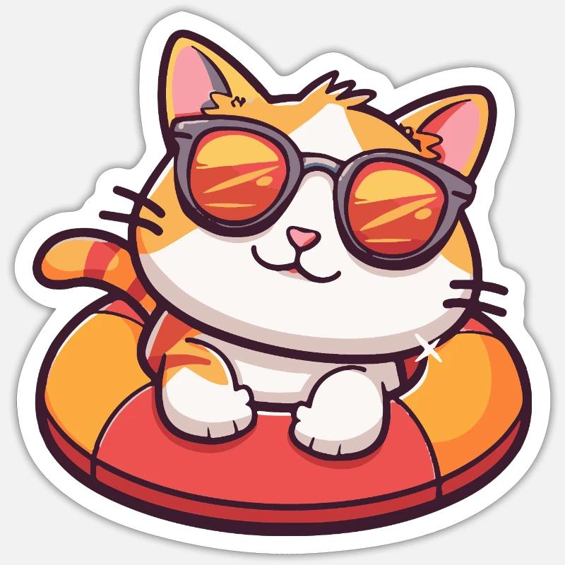 Sticker taille S (10 x 10 cm) - 