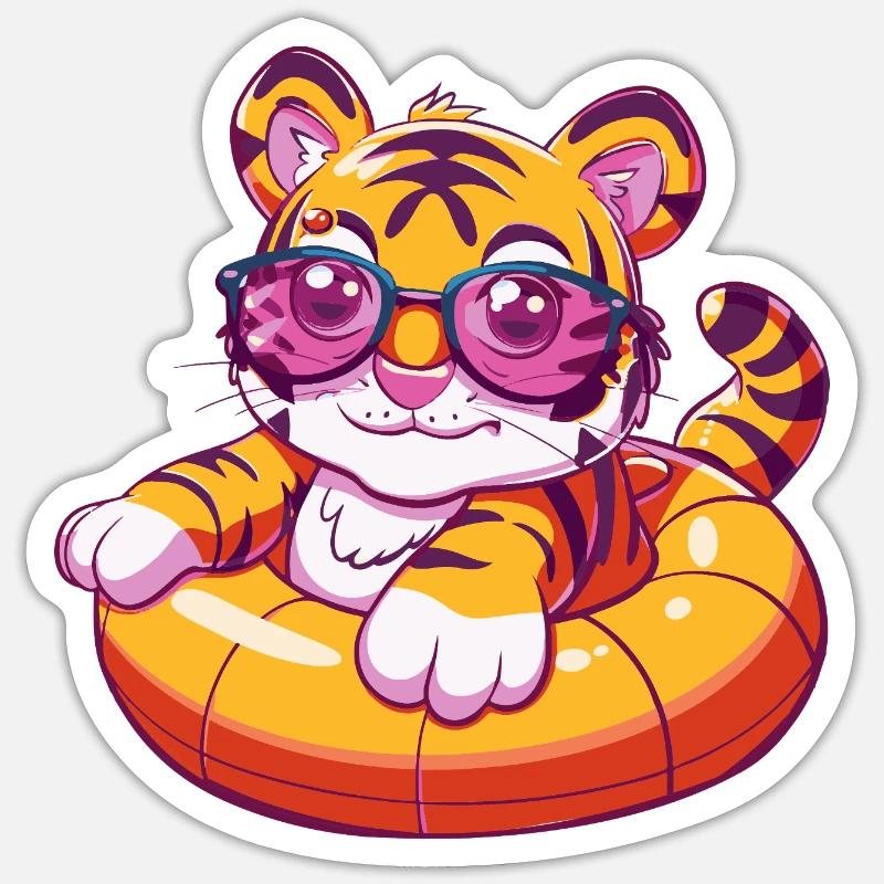Sticker taille S (10 x 10 cm) - 