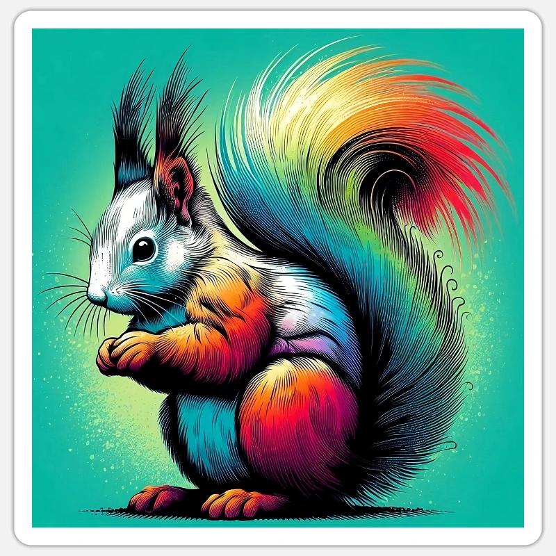 Sticker taille S (10 x 10 cm) - 