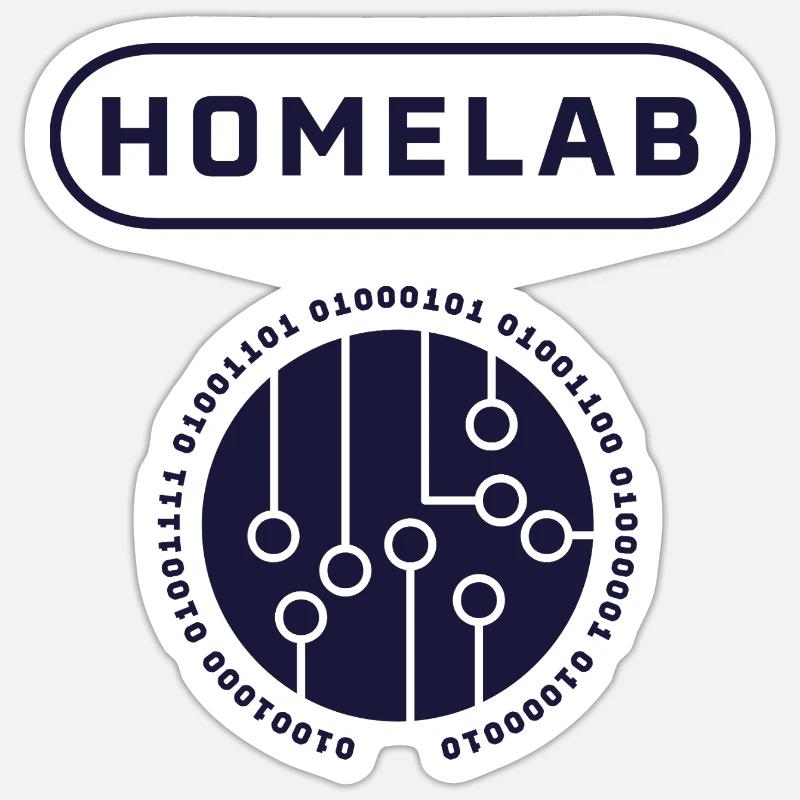 Technologie d’IA numérique Impression graphique - Sticker taille S (10 x 10 cm) - blanc mat