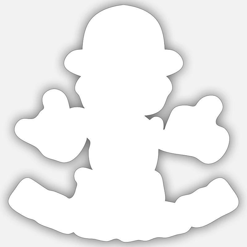 Sticker taille S (10 x 10 cm) - 