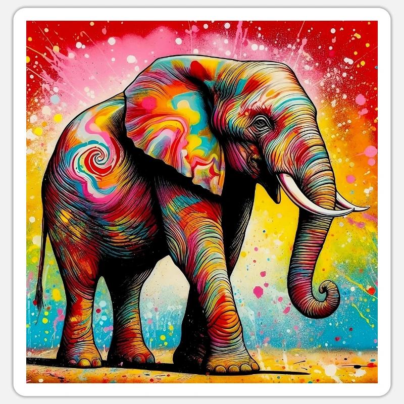 Sticker taille S (10 x 10 cm) - 