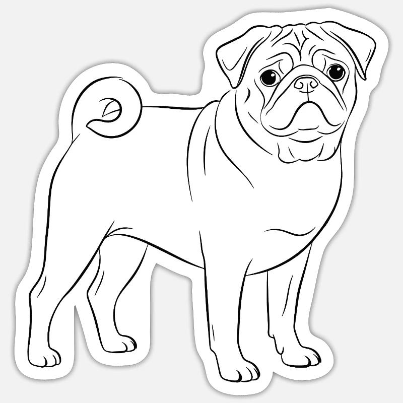 Sticker Größe S (10 x 10 cm) - 