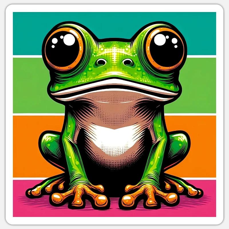 Sticker taille S (10 x 10 cm) - 