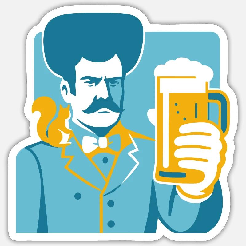 Sticker Größe S (10 x 10 cm) - 