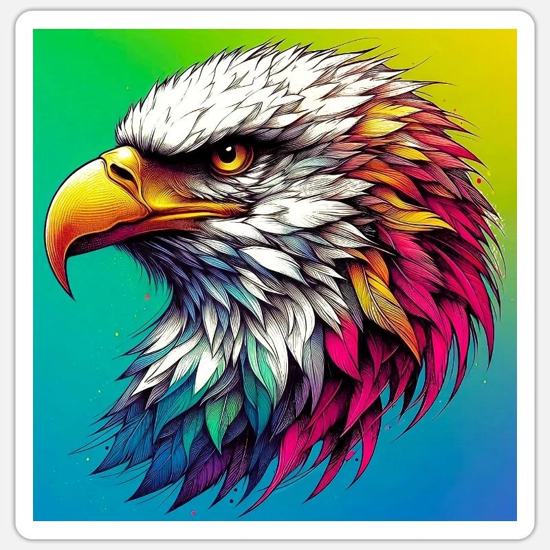 Sticker taille S (10 x 10 cm) - 