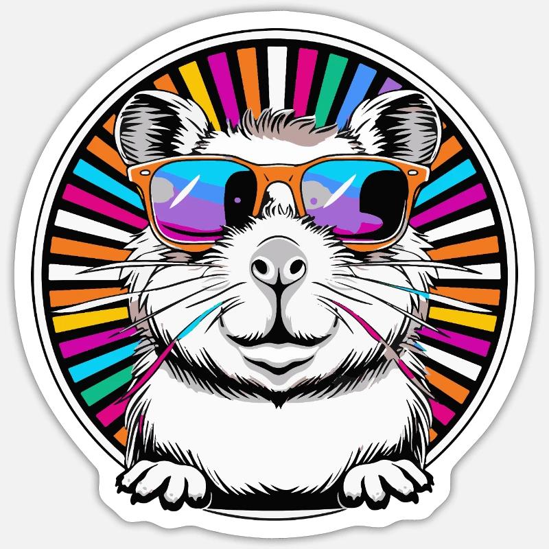 Sticker Größe S (10 x 10 cm) - 