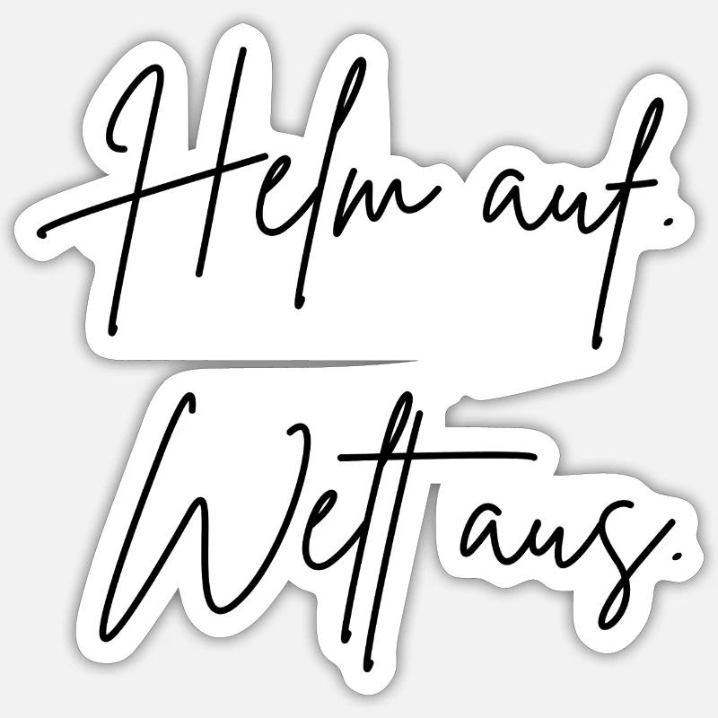 Sticker Größe S (10 x 10 cm) - 