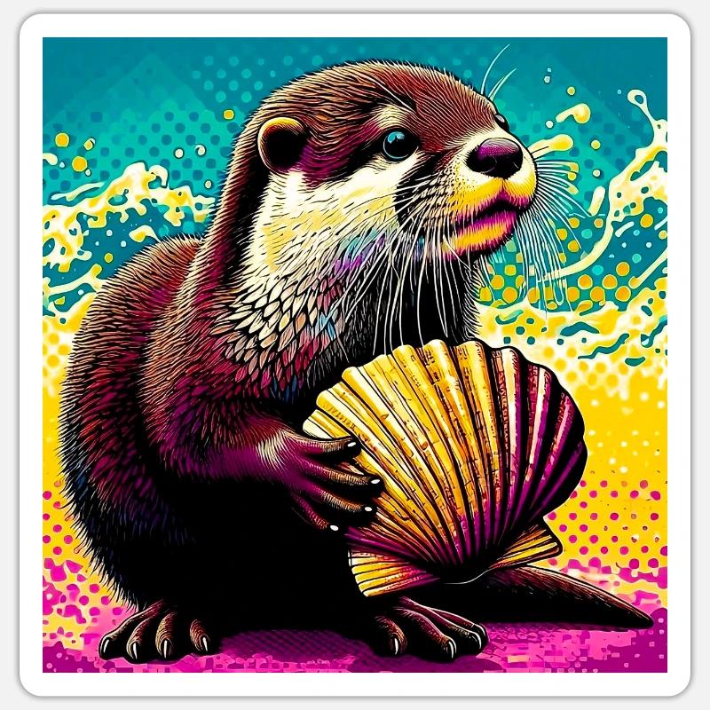 Sticker Größe S (10 x 10 cm) - 