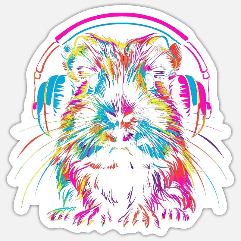 Sticker taille S (10 x 10 cm) - 