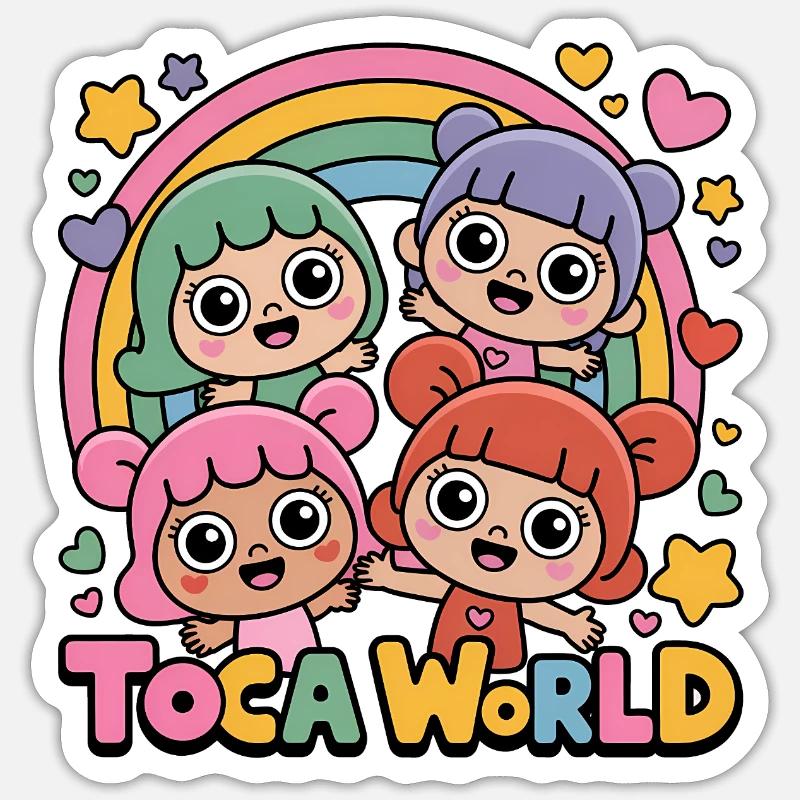 Sticker Größe S (10 x 10 cm) - 