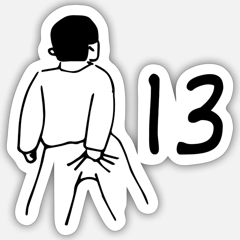 Sticker size S (10 x 10 cm) - 