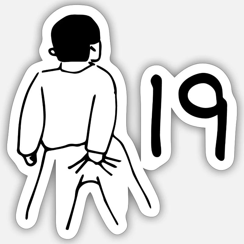 Sticker size S (10 x 10 cm) - 