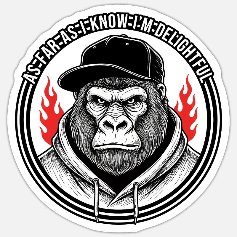 Sticker taille S (10 x 10 cm) - 