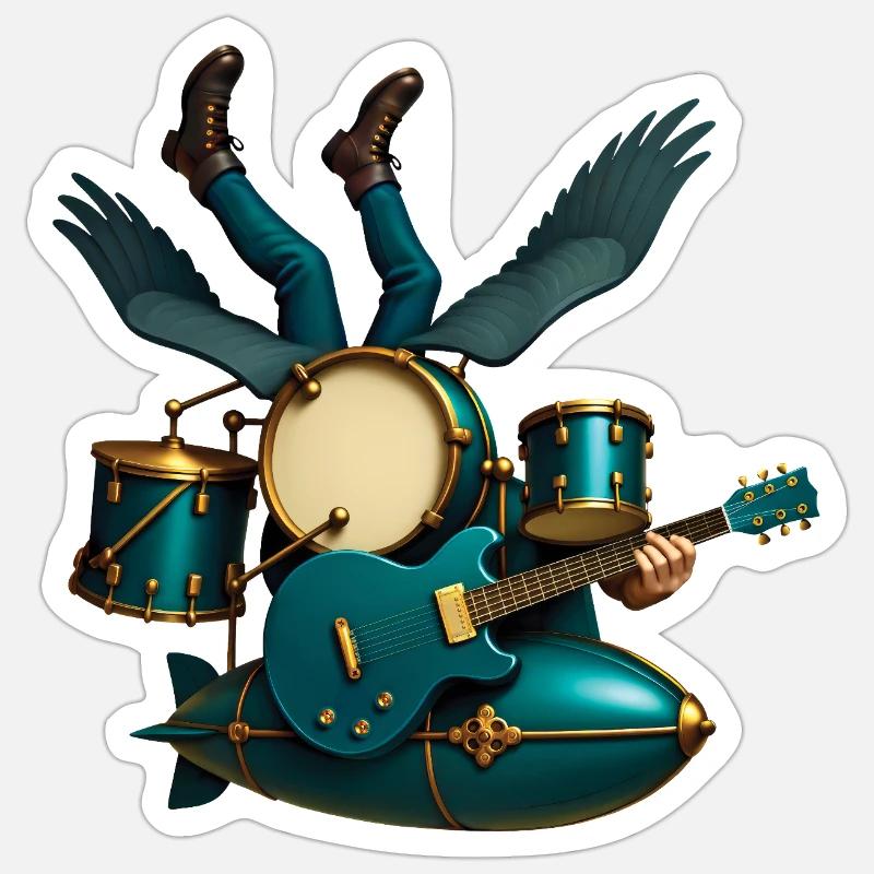 Sticker Größe S (10 x 10 cm) - 