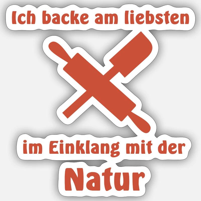 Cuire Sticker taille S (10 x 10 cm)