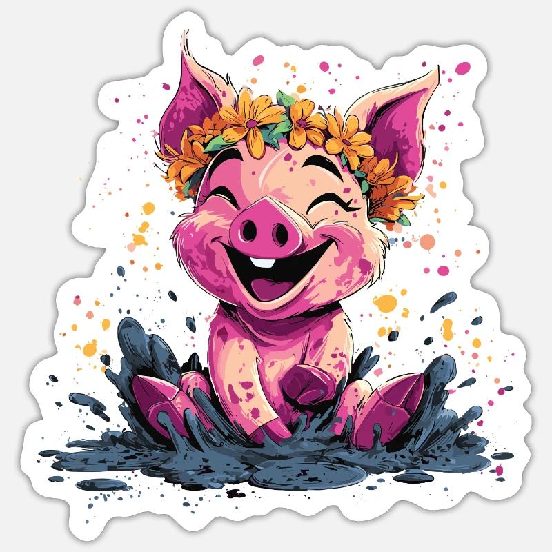 Sticker taille S (10 x 10 cm) - 