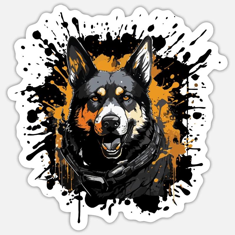Sticker Größe S (10 x 10 cm) - 