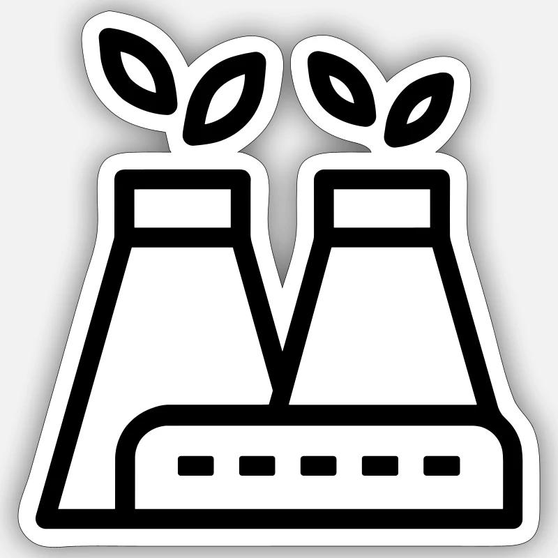 Sticker Größe S (10 x 10 cm) - 