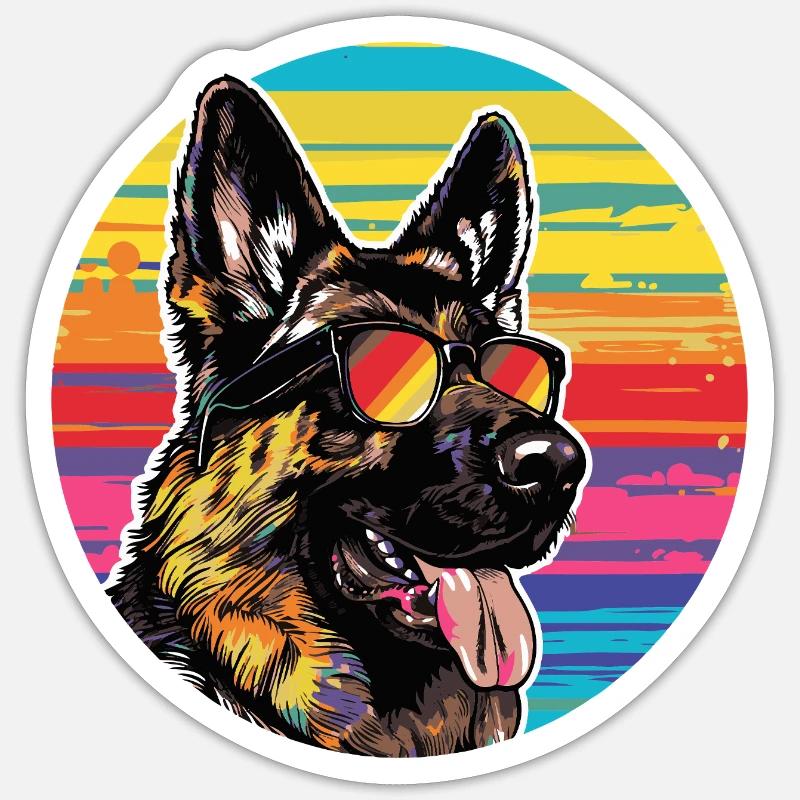 Sticker taille S (10 x 10 cm) -
