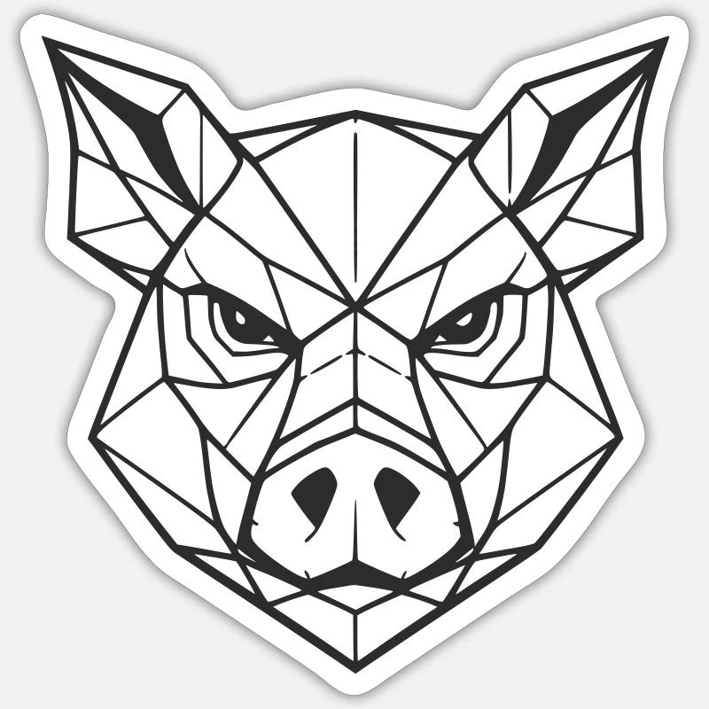 Sticker taille S (10 x 10 cm) - 