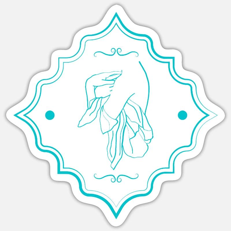 Sticker Größe S (10 x 10 cm) - 