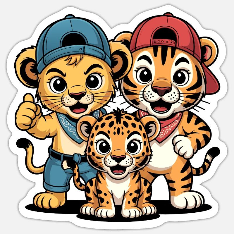 Sticker Größe S (10 x 10 cm) - 