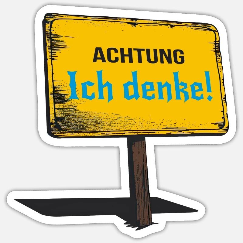 Sticker Größe S (10 x 10 cm) - 