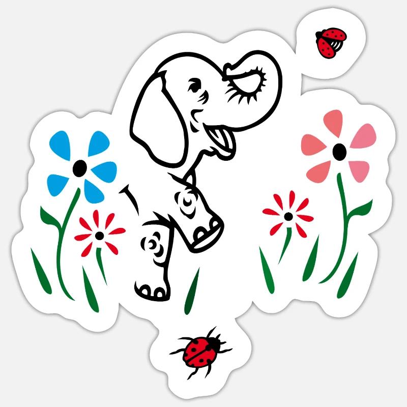 Sticker taille S (10 x 10 cm) - 