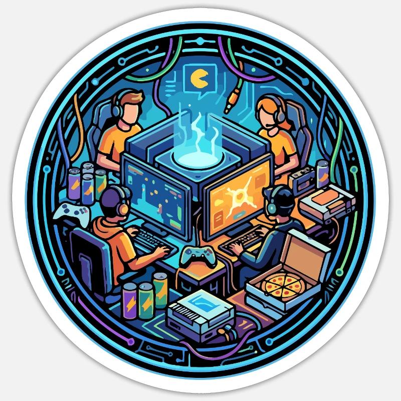 Klistermärke storlek S (10 x 10 cm) - 