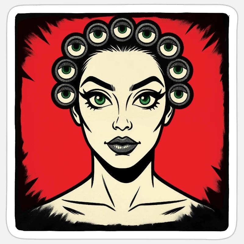 Sticker Größe S (10 x 10 cm) - 